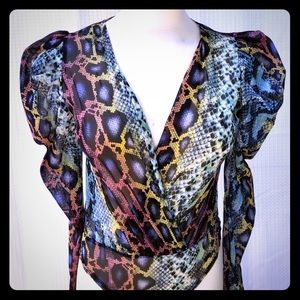 Snakeskin Bodysuit